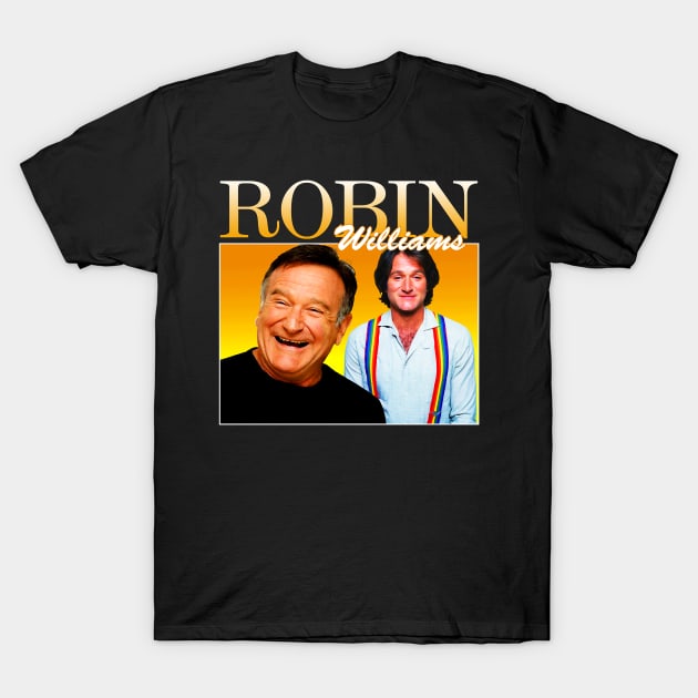 The Quirky Characters Of Robin Williams Imagination T-Shirt by Landscape In Autumn